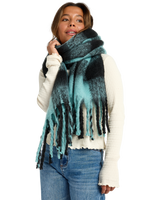 On The Fringes Scarf in Misty Blue