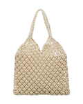 The Billabong Womens Crochet Bag in White Cap