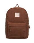 The Billabong School Out Cord Backpack in Brownstone