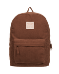 The Billabong School Out Cord Backpack in Brownstone