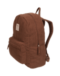 The Billabong School Out Cord Backpack in Brownstone