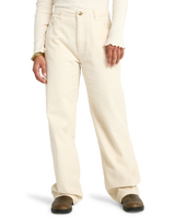 Midtown Corduroy Trousers in Whitecap