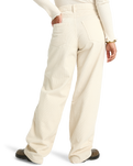 Midtown Corduroy Trousers in Whitecap