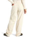 Midtown Corduroy Trousers in Whitecap