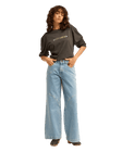 The Billabong Womens Riva Jeans in Surf Spray