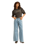 The Billabong Womens Riva Jeans in Surf Spray