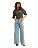 The Billabong Womens Riva Jeans in Surf Spray