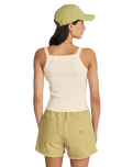 Little Sister Walkshorts in Cactus Green