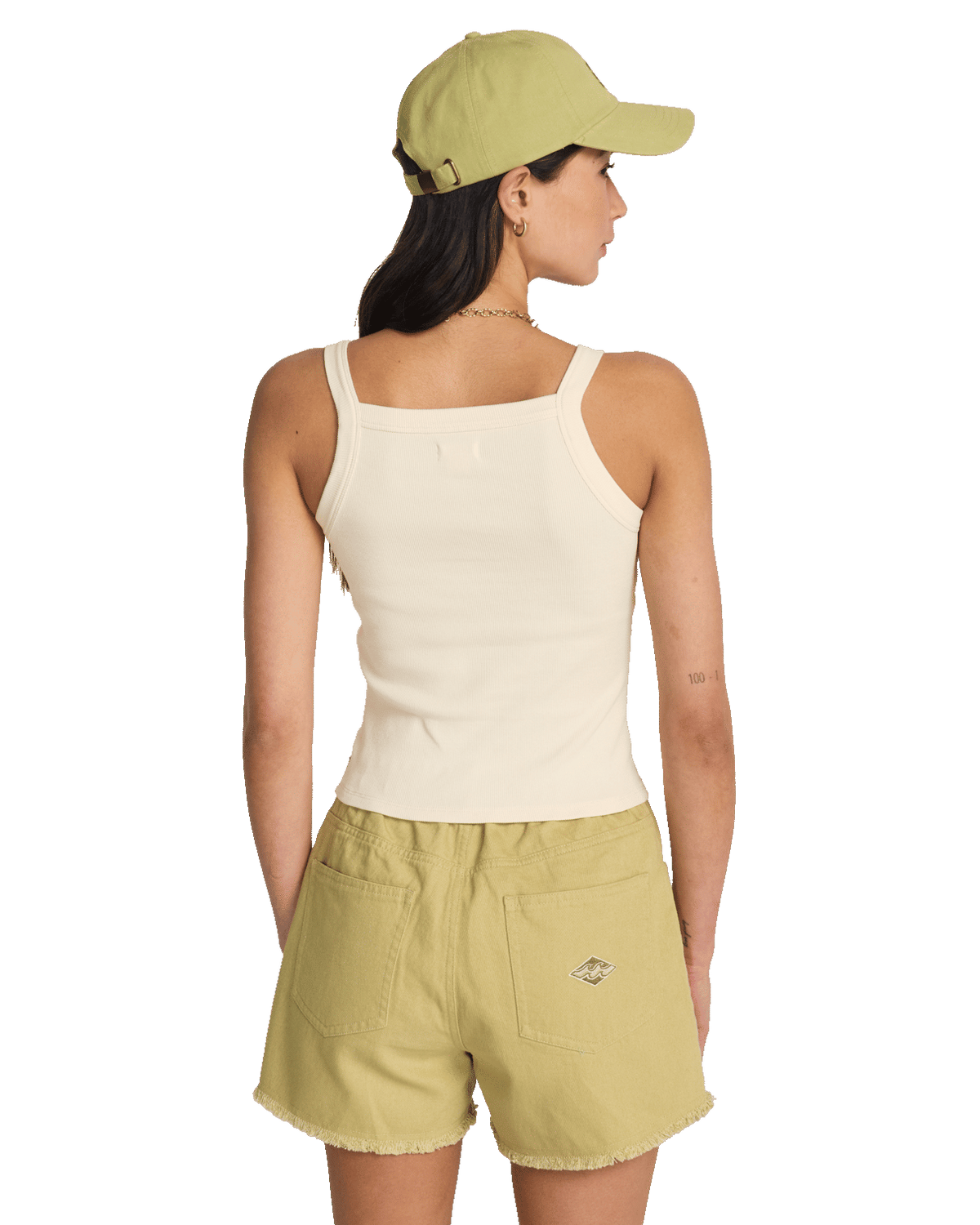Little Sister Walkshorts in Cactus Green