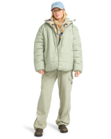 The Billabong Womens Winter Camp Joggers in Seagrass