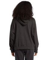 The Billabong Womens Keep It Up Hoodie in Black Sands