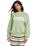 The Billabong Womens The Waves Sweatshirt in Pistachio