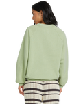 The Billabong Womens The Waves Sweatshirt in Pistachio