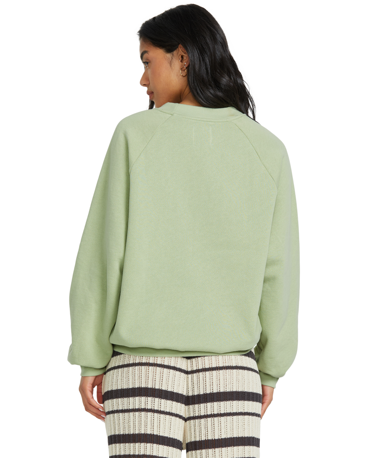 The Billabong Womens The Waves Sweatshirt in Pistachio