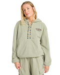 The Billabong Womens Winter Camp Hoodie in Seagrass