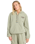 The Billabong Womens Winter Camp Hoodie in Seagrass
