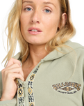 The Billabong Womens Winter Camp Hoodie in Seagrass
