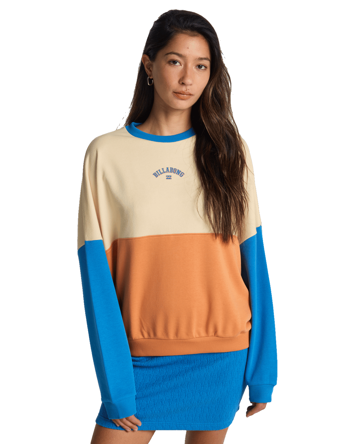 Jump Around Sweatshirt in Tangerine