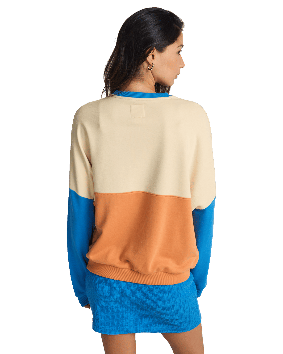 Jump Around Sweatshirt in Tangerine