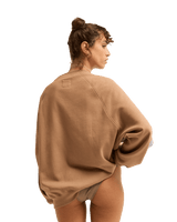The Billabong Womens Cool Times Sweatshirt in Sweet Earth