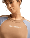 The Billabong Womens Cool Times Sweatshirt in Sweet Earth