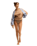 The Billabong Womens Cool Times Sweatshirt in Sweet Earth