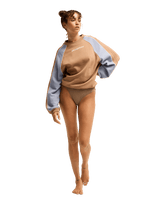 The Billabong Womens Cool Times Sweatshirt in Sweet Earth