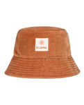 The Billabong Womens Essential Bucket Hat in Golden Brown