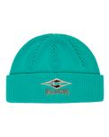 The Billabong Womens 73 High Beanie in Aqua Haze