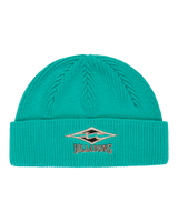 The Billabong Womens 73 High Beanie in Aqua Haze
