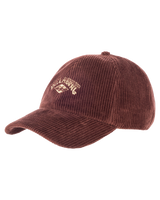 The Billabong Womens Essential Cord Cap in Espresso