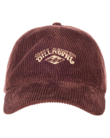 The Billabong Womens Essential Cord Cap in Espresso