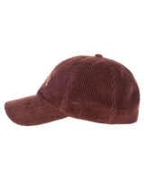 The Billabong Womens Essential Cord Cap in Espresso