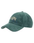 The Billabong Womens Essential Cord Cap in Evergreen