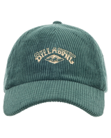 The Billabong Womens Essential Cord Cap in Evergreen