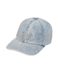 Essential Wash Denim Cap in Surf Spray