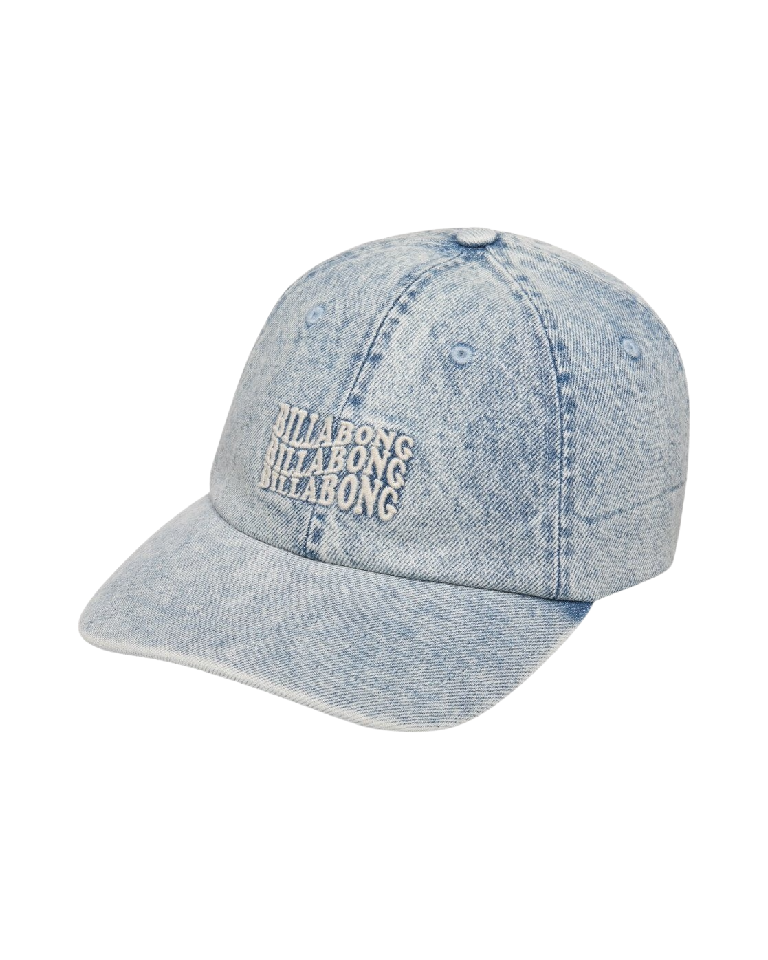 Essential Wash Denim Cap in Surf Spray
