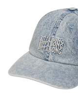Essential Wash Denim Cap in Surf Spray