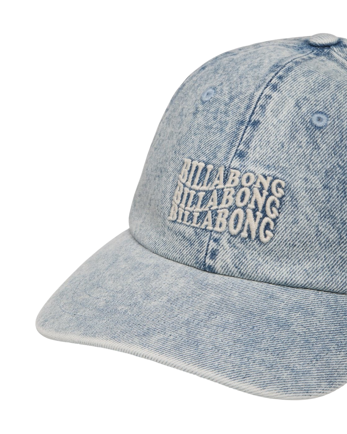 Essential Wash Denim Cap in Surf Spray