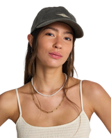 Hot Weather Canvas Cap in Off Black