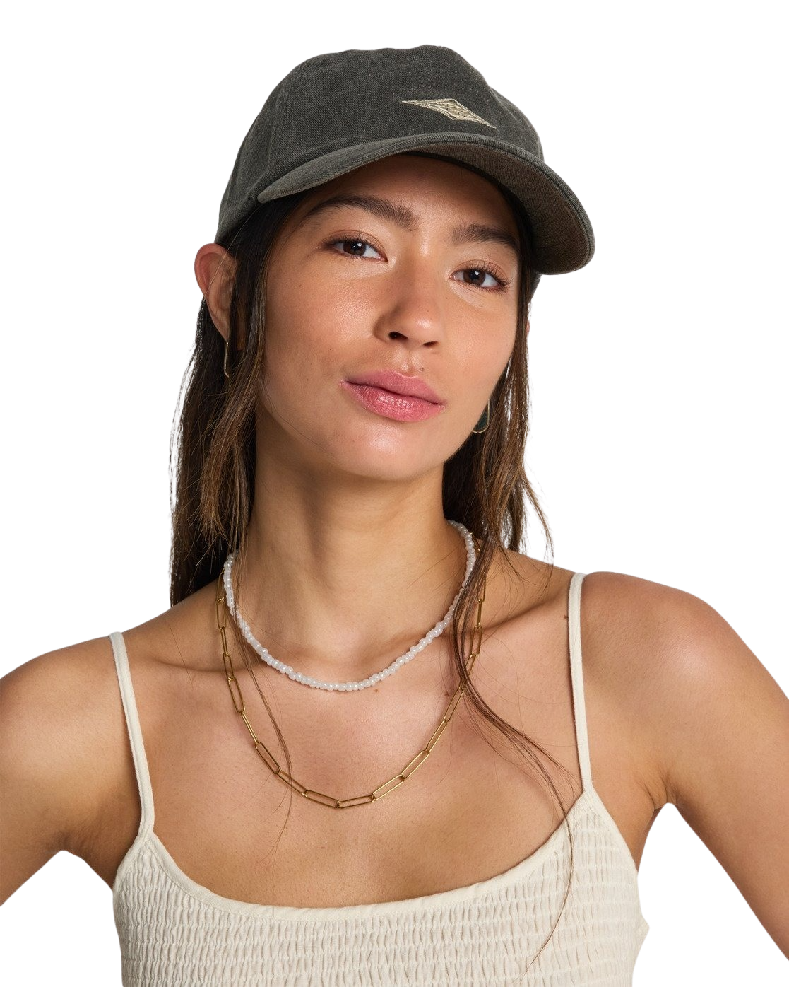 Hot Weather Canvas Cap in Off Black