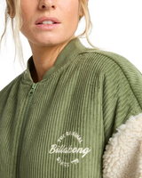 The Billabong Womens New Wave Jacket in Whitecap