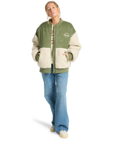 The Billabong Womens New Wave Jacket in Whitecap