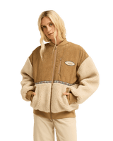 The Billabong Womens Since 73 Wave Jacket in Cement