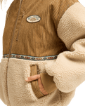 The Billabong Womens Since 73 Wave Jacket in Cement