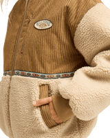 The Billabong Womens Since 73 Wave Jacket in Cement