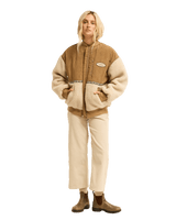 The Billabong Womens Since 73 Wave Jacket in Cement