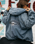 Rainy Days Jacket in Salted Blue