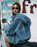 Rainy Days Jacket in Salted Blue