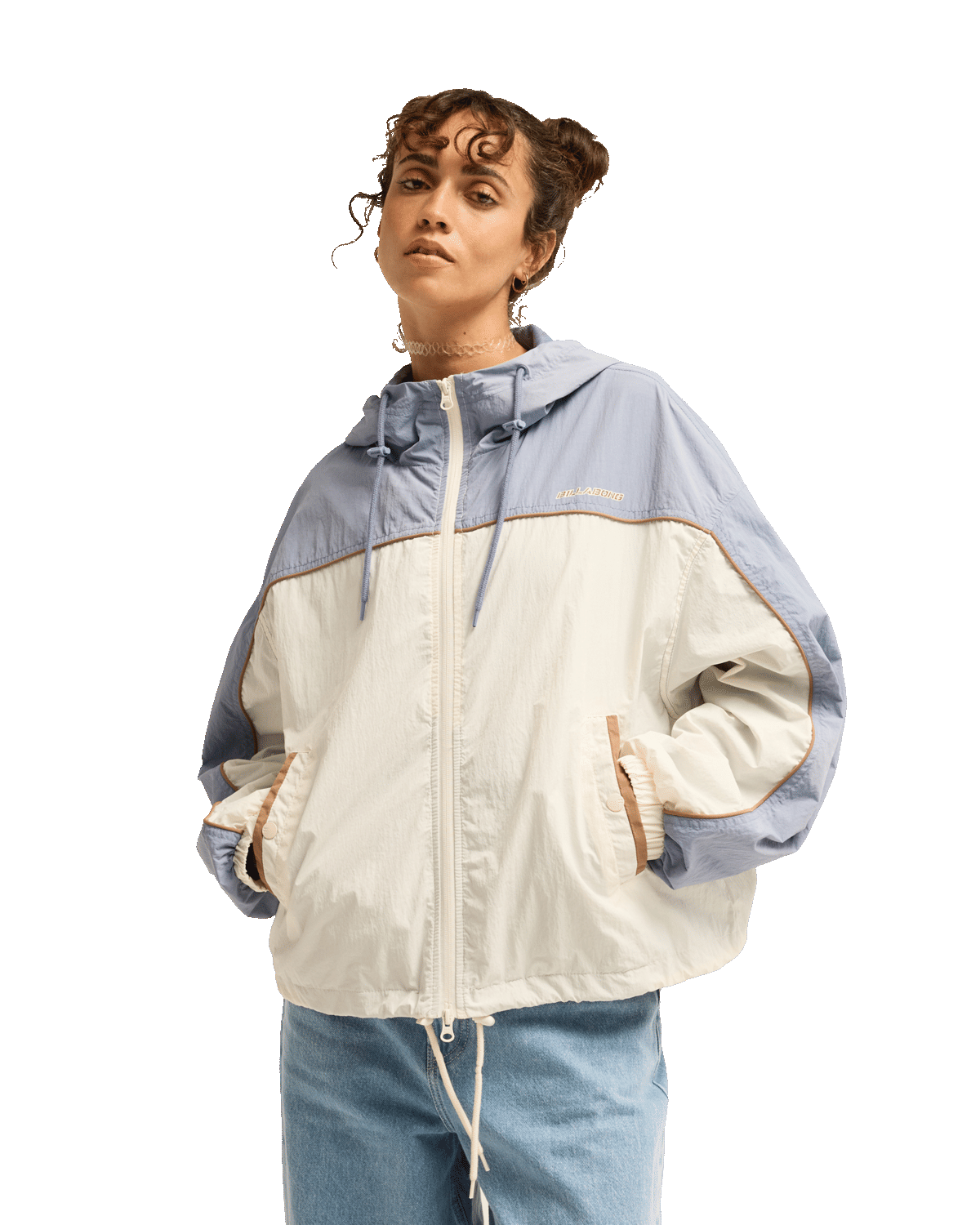 The Billabong Womens Milky Coffee Jacket in Salt Crystal